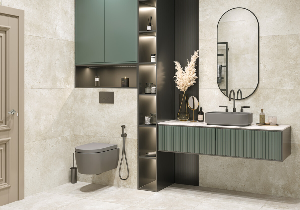 Delacora Walter Beige Керамогранит 600 x 1200 x 9.5 D120211M