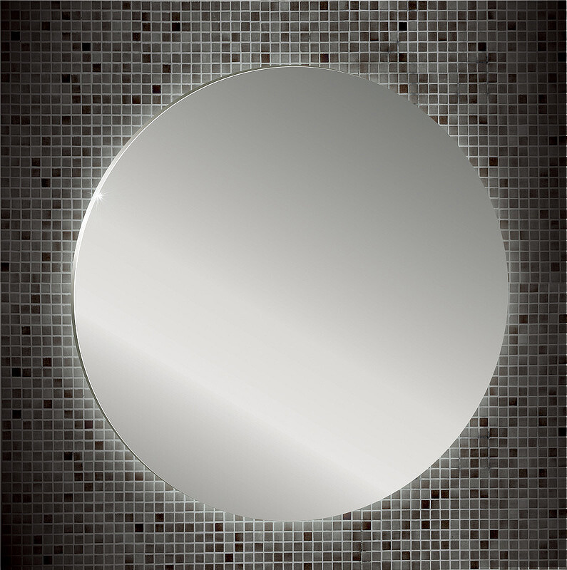 Azario Плаза D770 зеркало 77х77 с подсветкой, диммером и сенсорным включателем, подогревом CS00066258