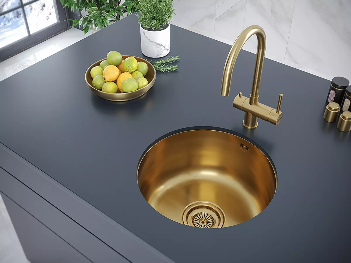 Смеситель для кухни Heller He213218-BG