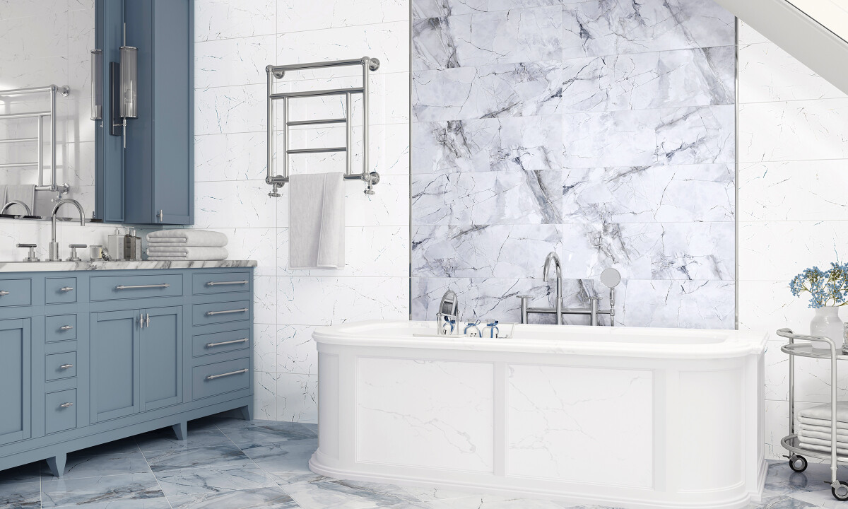 Плитка Delacora WT15FRR00R Frost White 246*740*9,8