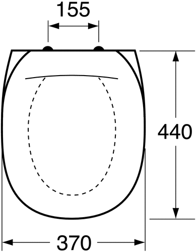 Gustavsberg Basic GB1919901702 крышка-сиденье для унитаза дюропласт