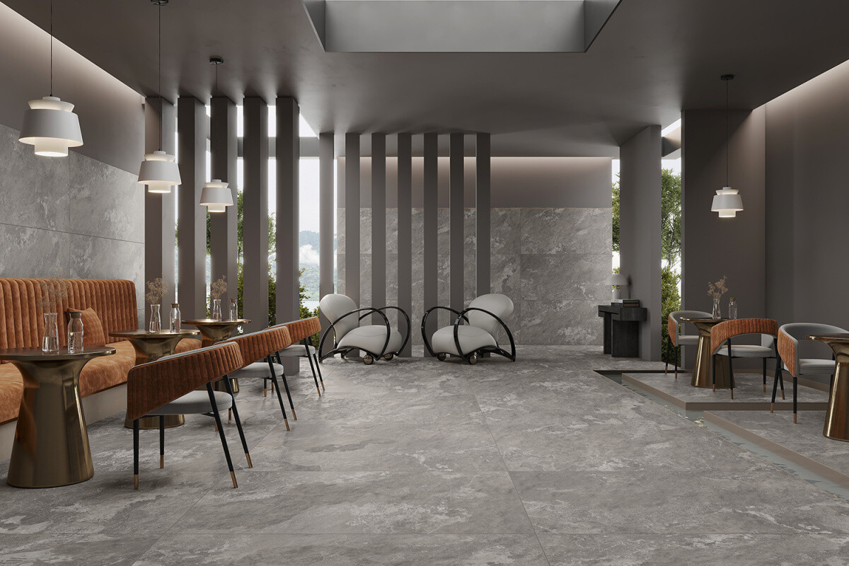 Керамогранит Azario Cotta Grafito 80х160 Cotta punch P231123022