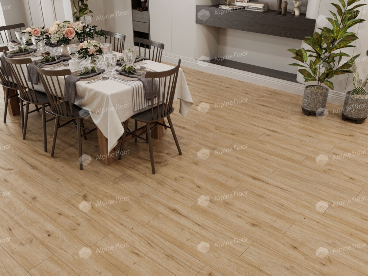 Alpine Floor Solo Plus SPC ламинат Ларго ЕСО 14-601-R 1220 х 183 х 4.0 mm