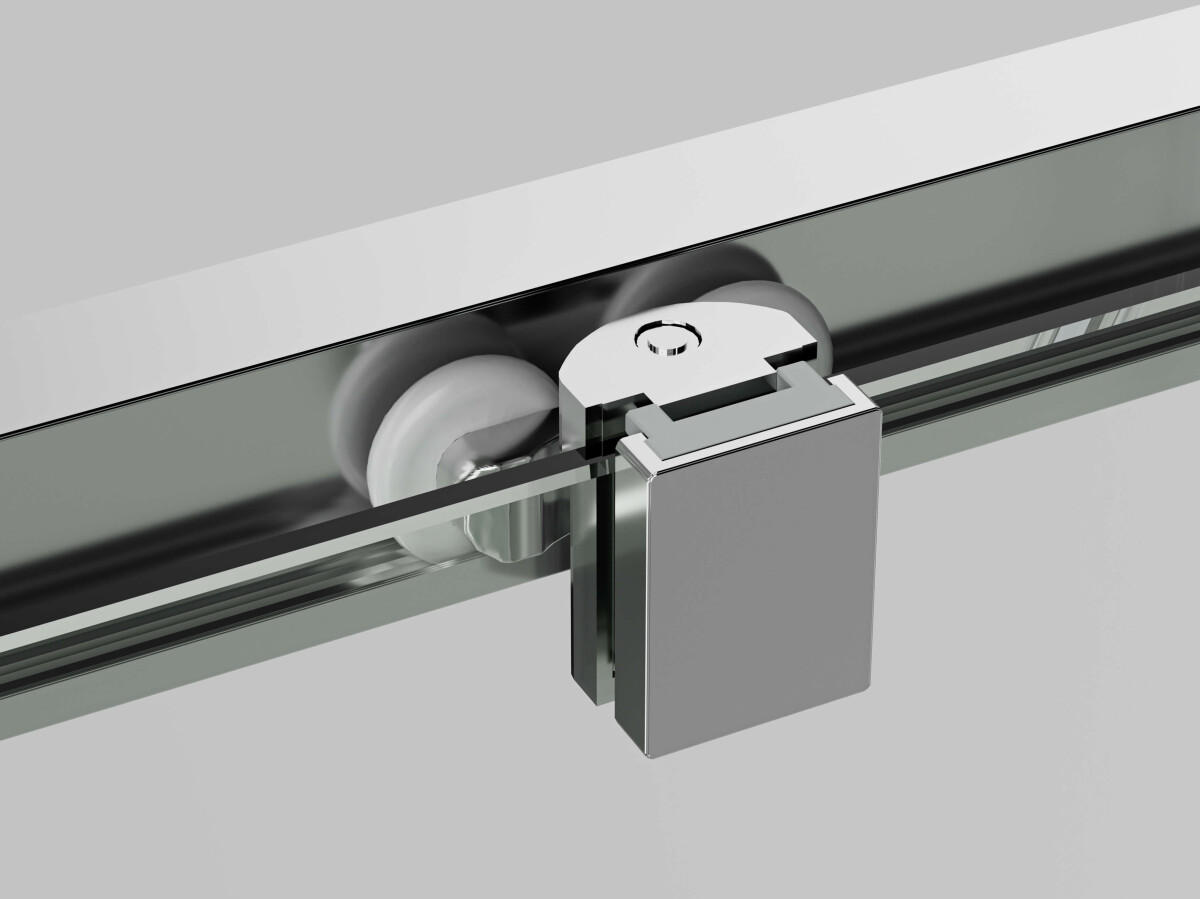 Aquatek AQ.WISL.120.1CH Душевая перегородка Walk In 120см раздвижная, с держателем 1200мм хром прозрачное