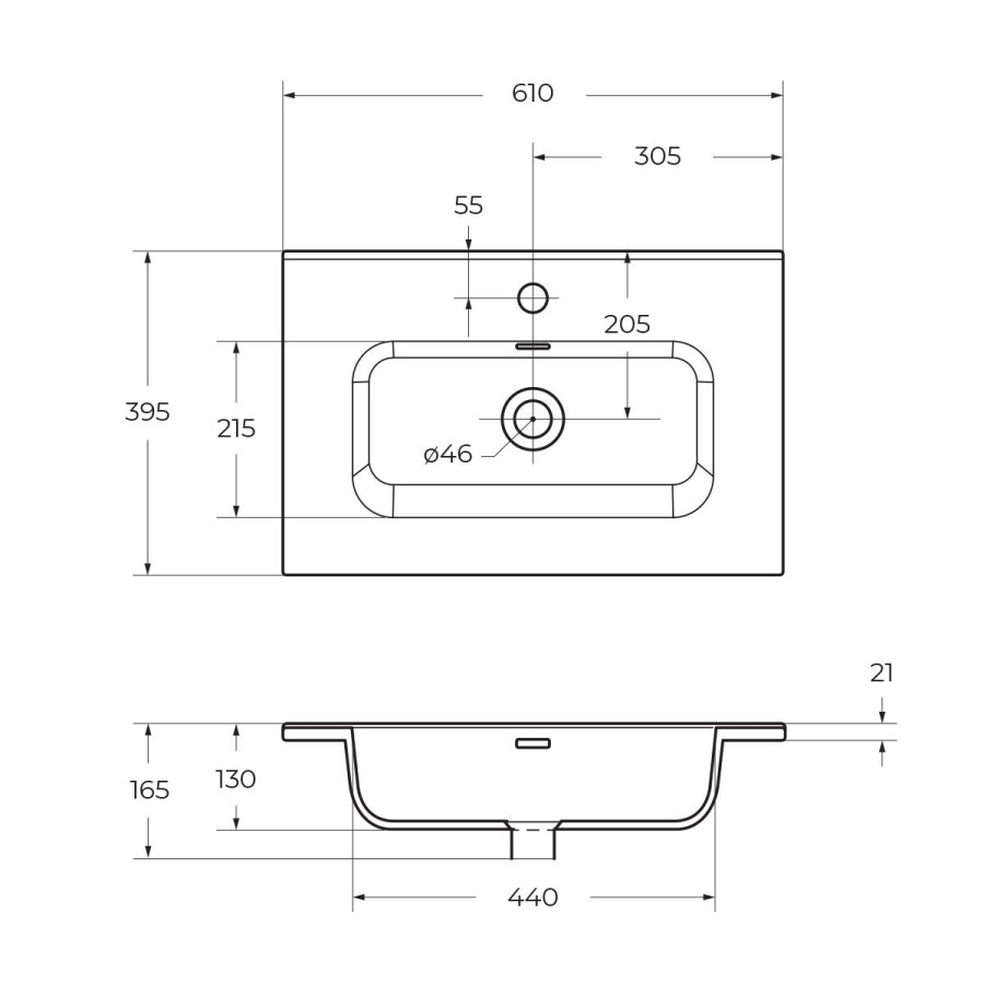 BelBagno KRAFT39-600/390-2C-PIA-RT Тумба напольная с раковиной