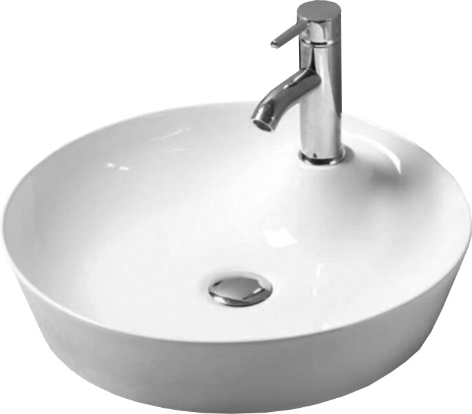 BelBagno BB1306 раковина накладная 45 см белая