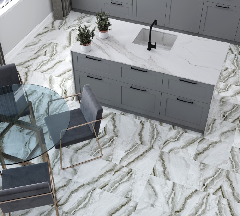 Керамогранит Eurotile Veneto Mat 327 VTU1BN 60x120