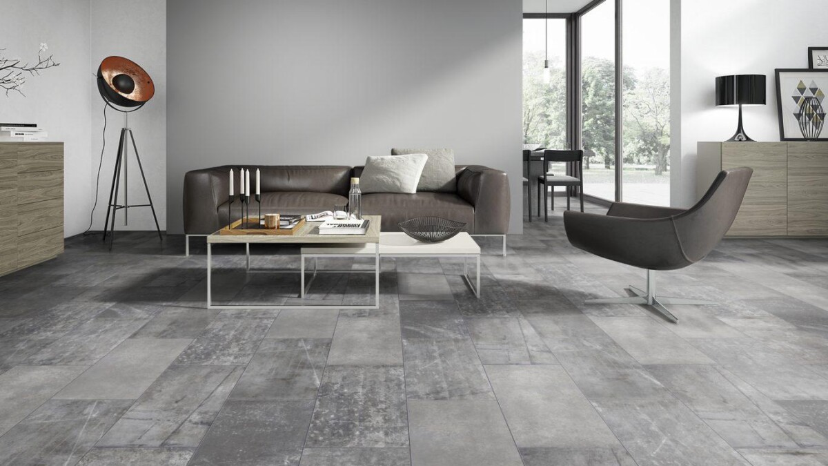 Ламинат Classen VisioGrande WR Бетон Графитовый 56026 604x280x8 Т067810