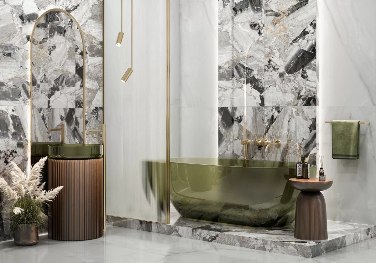 Керамогранит LCM Obsidian 60120OBS55HG Суперполированный 60x120 x 8 мм.