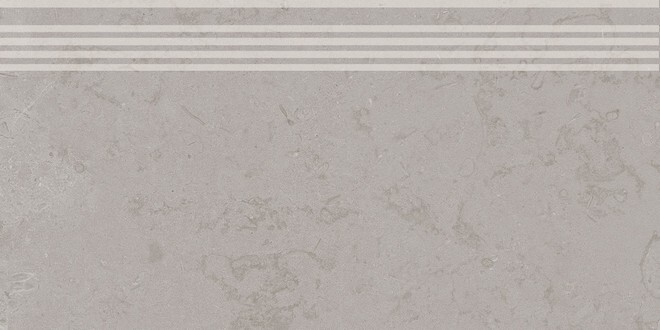 Kerama Marazzi DD205200R/GR Cтупень Про Лаймстоун серый натуральный обрезной 60х30