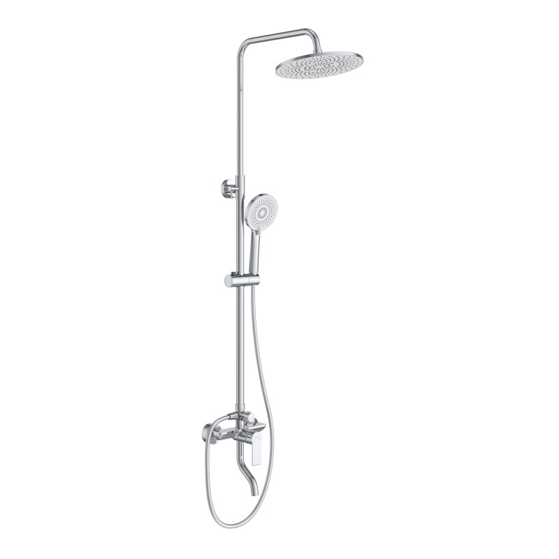 BelBagno Aurora комплект смесителей для ванной комнаты AURORA-VSCM/LVM-CRM