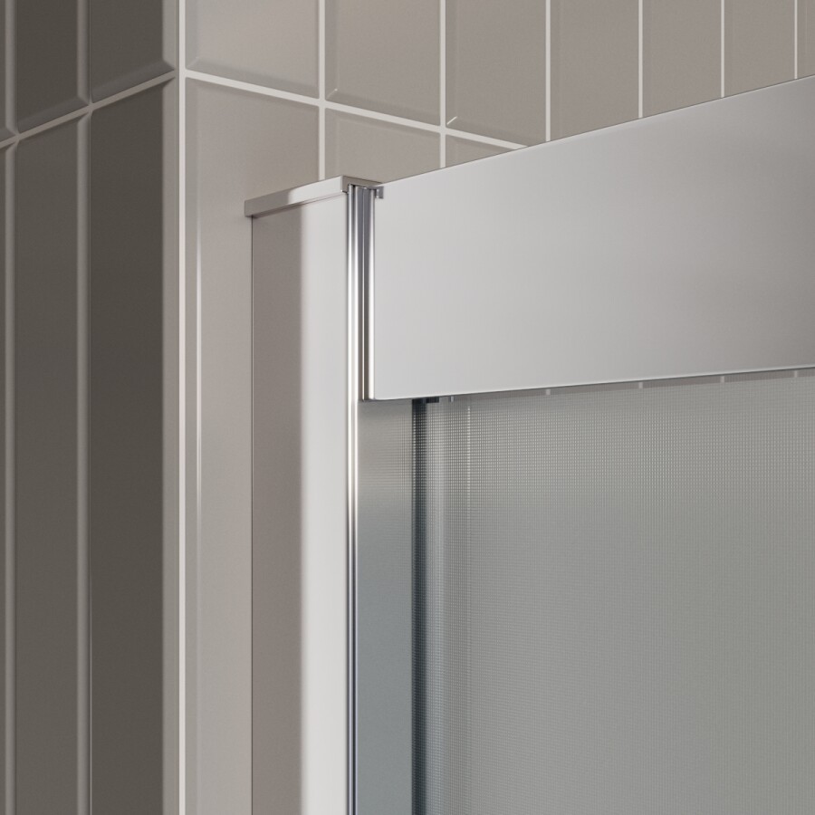 Шторка на ванну BelBagno LUCE-VF-11-90/145-P-Cr