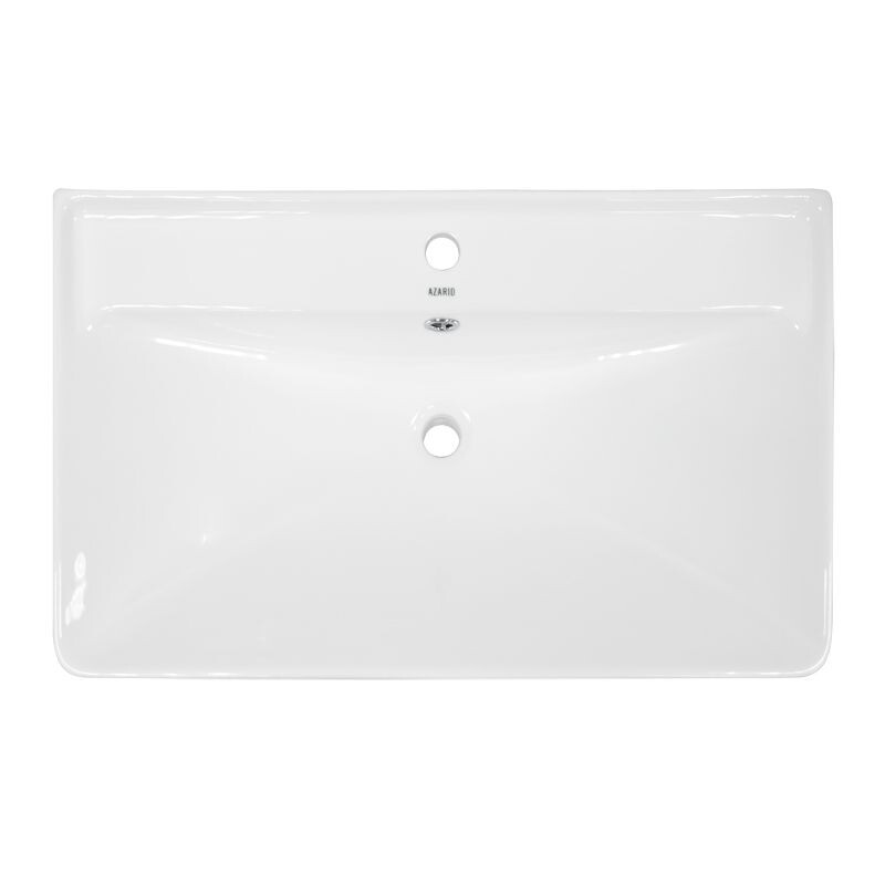 Комплект Тумба Azario Лотос 60/2 Н напольная с раковиной Монте 60 "AZ-MONTE 60" CS00106598