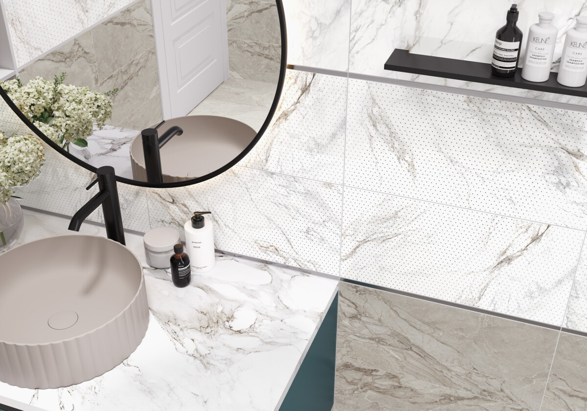 New Trend Интенсити темный / Intensity Dark Керамическая плитка настенная 300 x 600 x 9 WT36ITS18