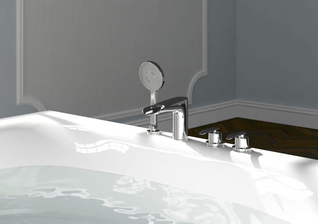 Hansgrohe Focus 31936000 смеситель на борт ванны хром