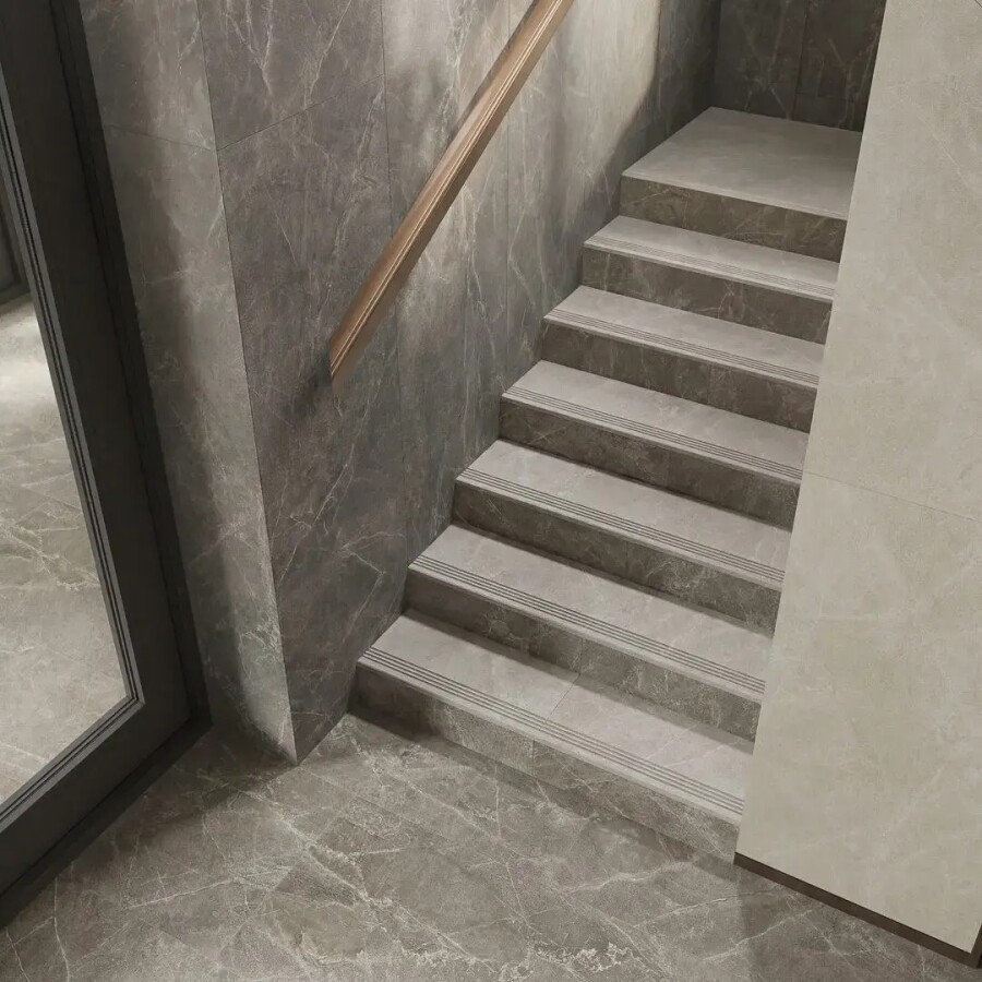 Керамический гранит Kerama Marazzi Прованс Эстерель серый светлый матовый обрезной 60x60x0,9 KM6060G0501R