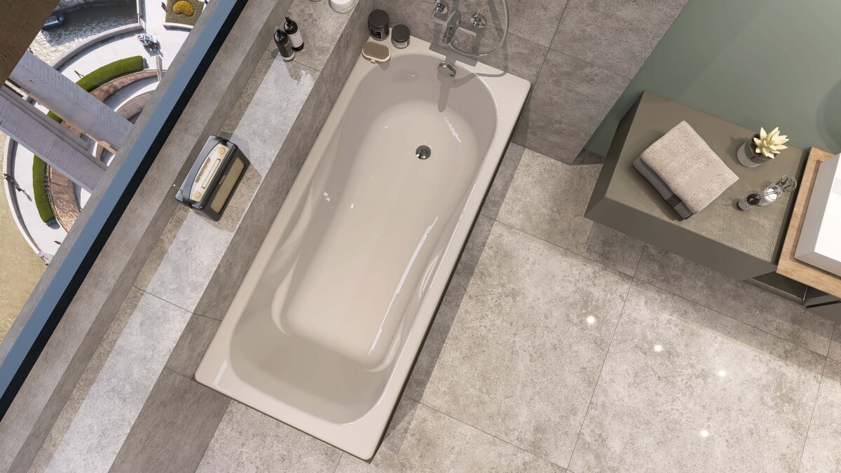 Wotte Comfort ванна чугунная прямоугольная белая 170х75 см БП-э00д1474