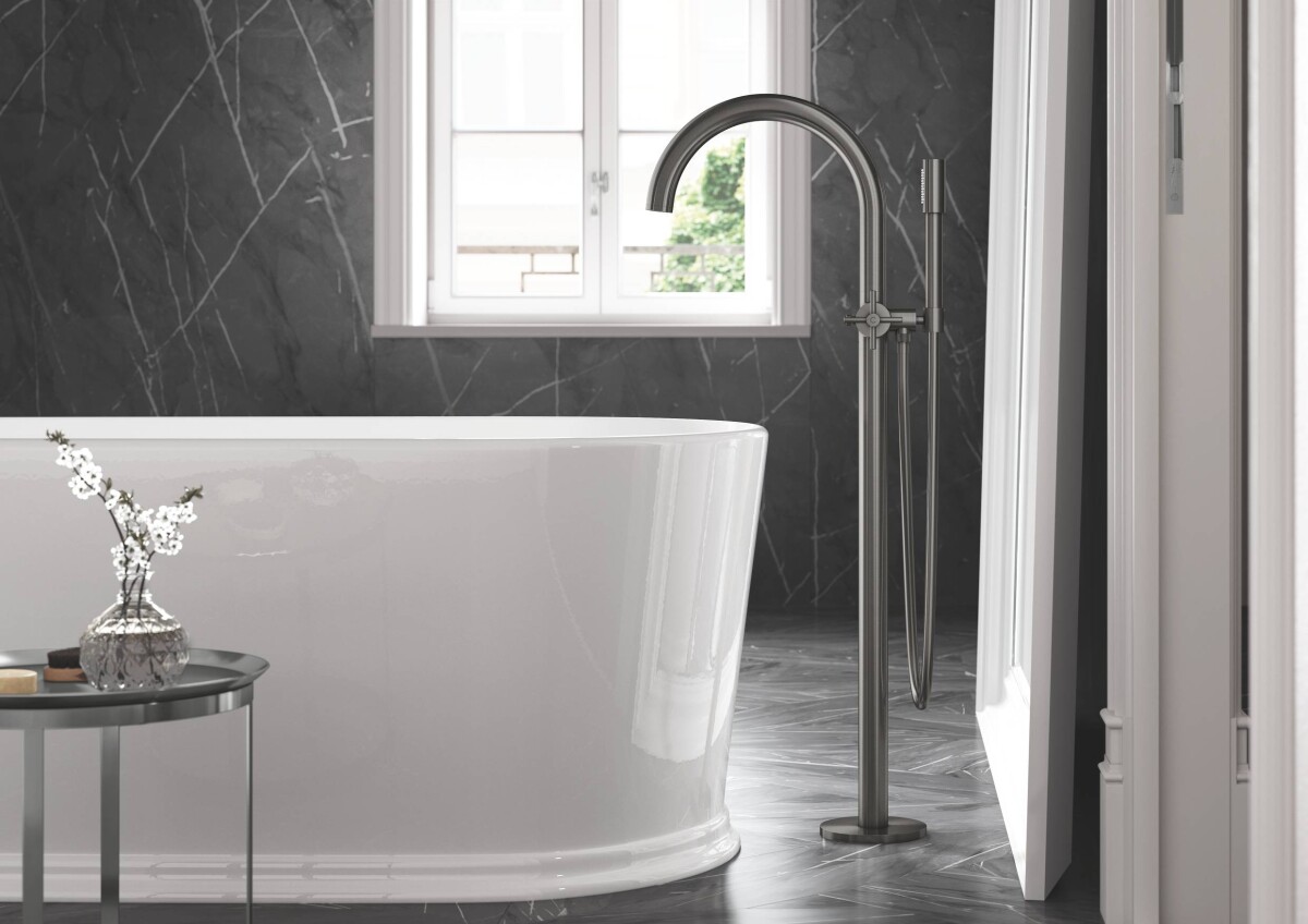 Grohe Atrio New 25044AL3 смеситель для ванны графит