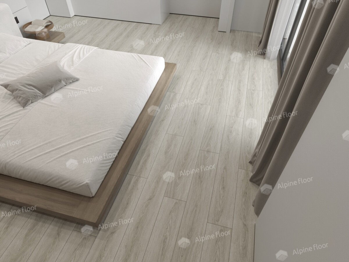 Alpine Floor Easy Line Кварцвиниловая плитка LVT Дуб Кофейный ECO 3-15 PB 1219.2 х 184.15 х 3 mm