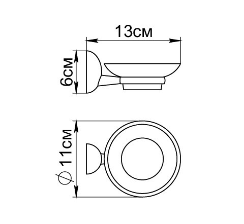 Fixsen мыльница GR-3008