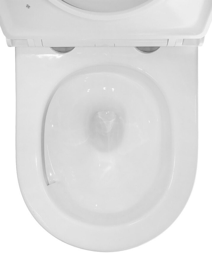 Унитаз подвесной Azario LUZIO 365х495х360 безободковый, рельефный, слив "Скрытое Торнадо", с быстросъемным сиденьем "Микролифт" AZ-098-UQ