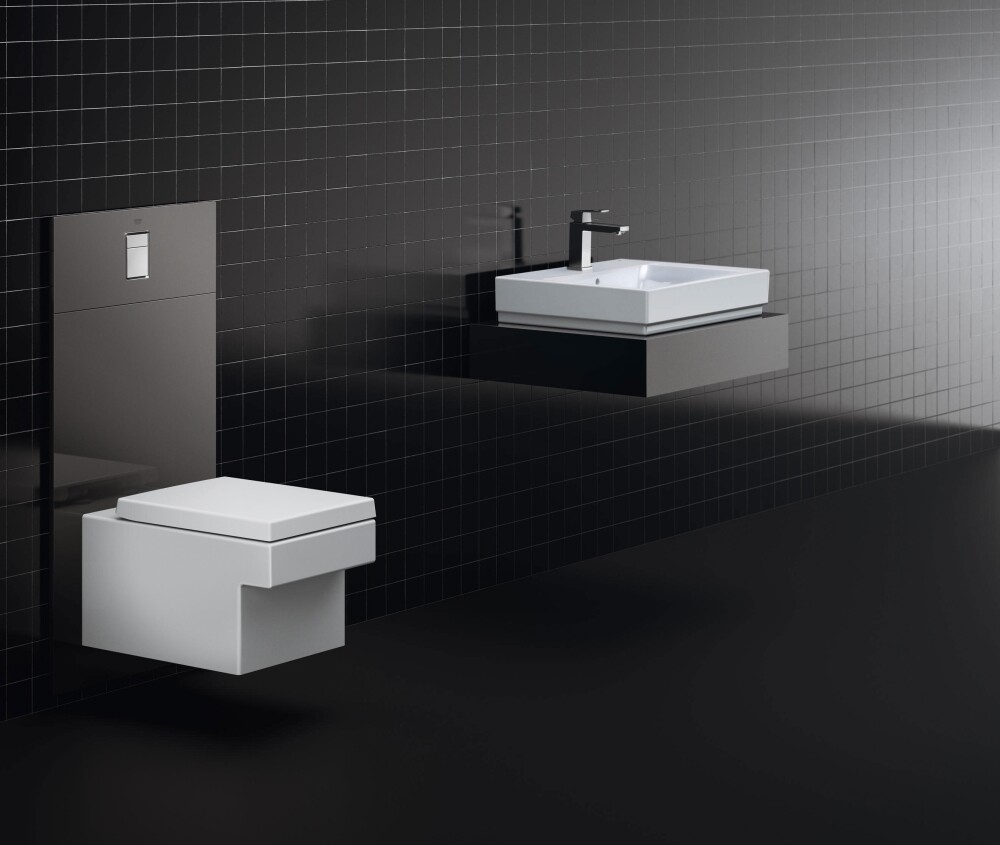 Grohe Cube Ceramic 3947800H раковина накладная 50 см альпин-белый