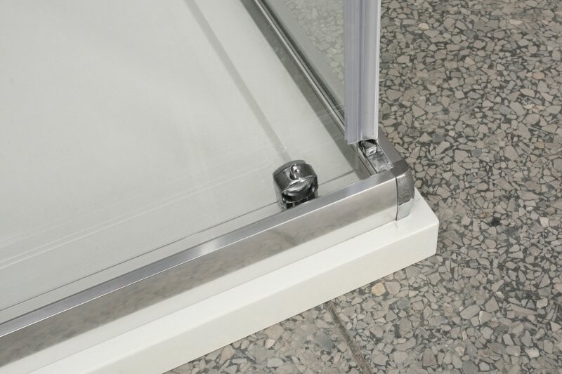Душевой уголок BelBagno UNIQUE-AH-1-100/115-100-C-Cr