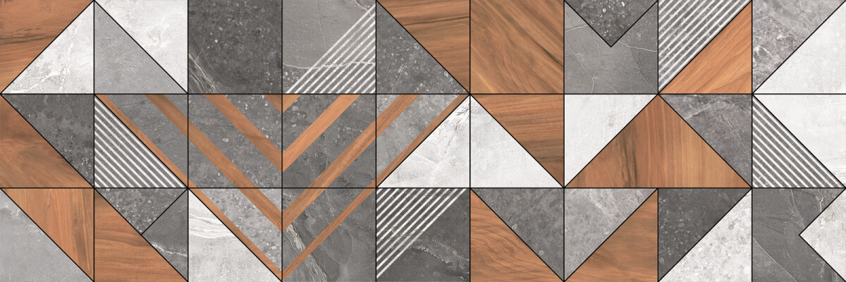 Delacora Kioto Triangle Керамическая плитка настенная 300 x 900 x 10.5 WT93KIT55