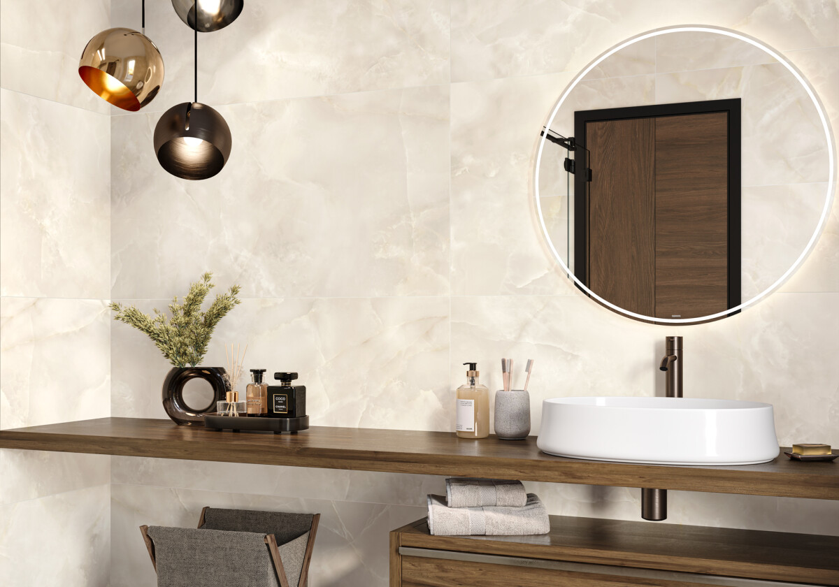 LCM Венто кремовый / Vento Crema Керамогранит 600 x 1200 x 7 60120VTO01S