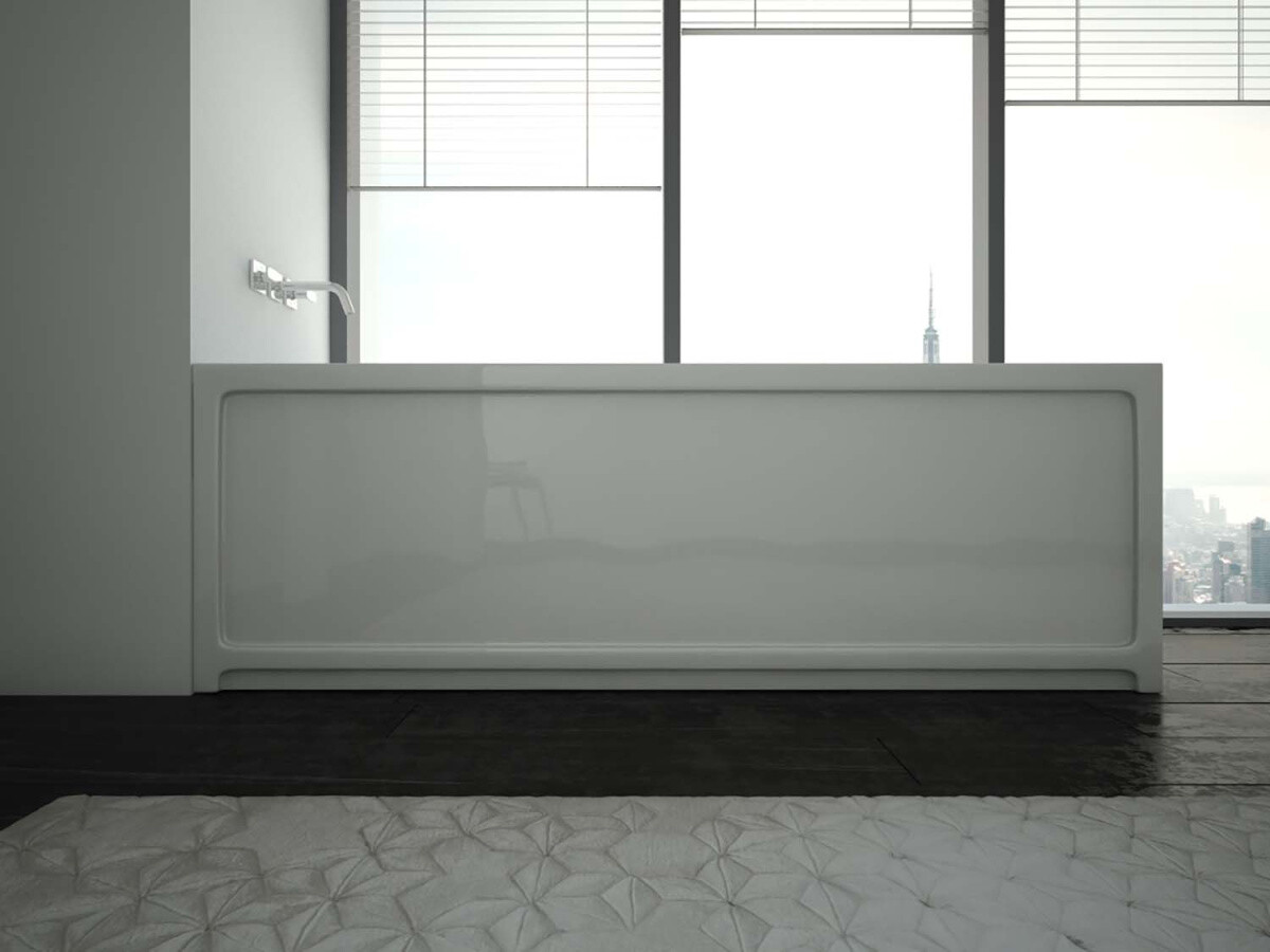 Ванна акриловая Azario BELLA 120*70 см, пристенная, прямоугольная, белый AV.0020120