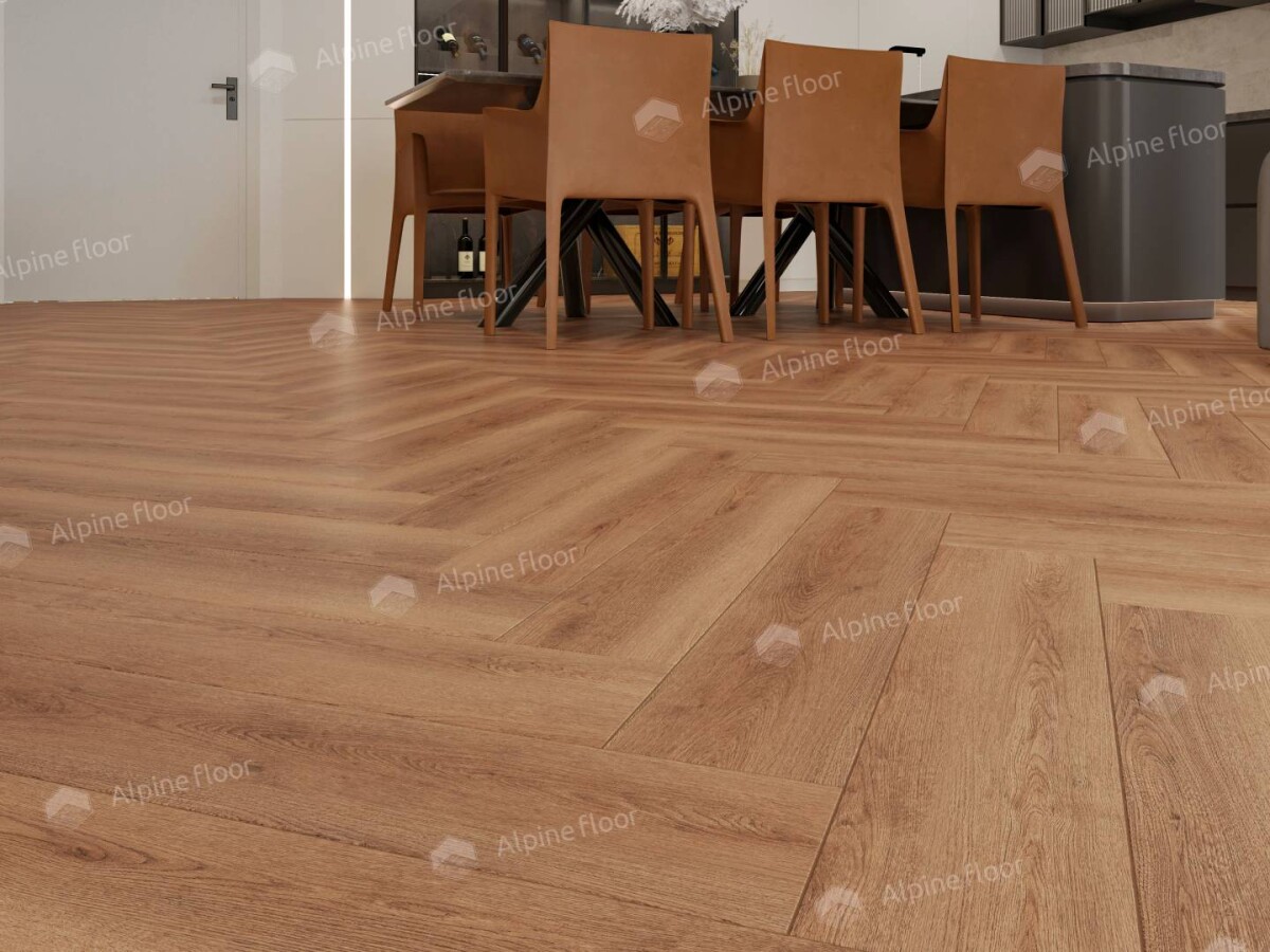 Alpine Floor Parquet Light SPC ламинат Дуб Капелла ECO 13-31AB 600 х 125 х 4мм