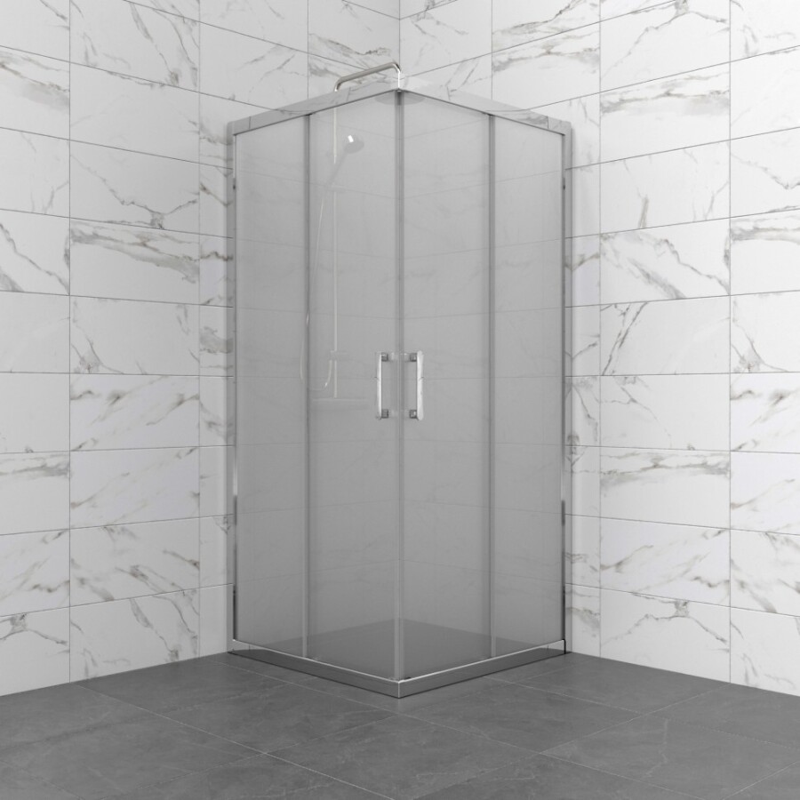 Душевая Ширма Triton pro Фикс-Хром-Вельвет 90х90 Щ0000077107