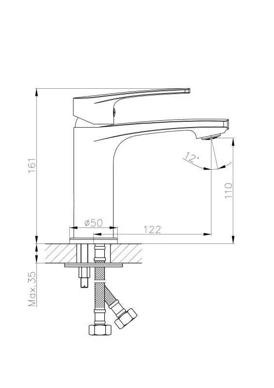 Haiba смеситель для раковины HB10587