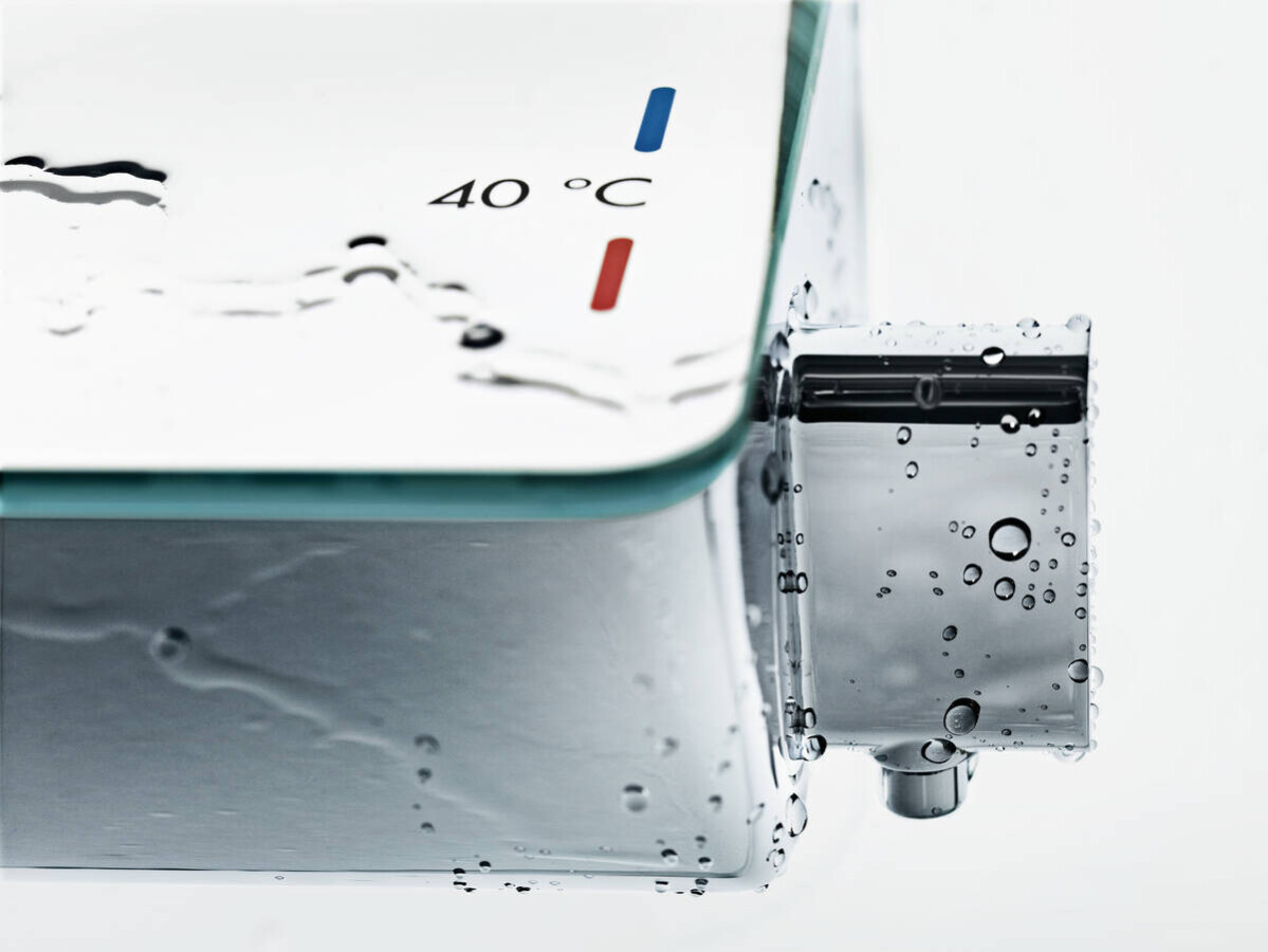 Hansgrohe Ecostat Select 13141400 смеситель для ванны белый/хром