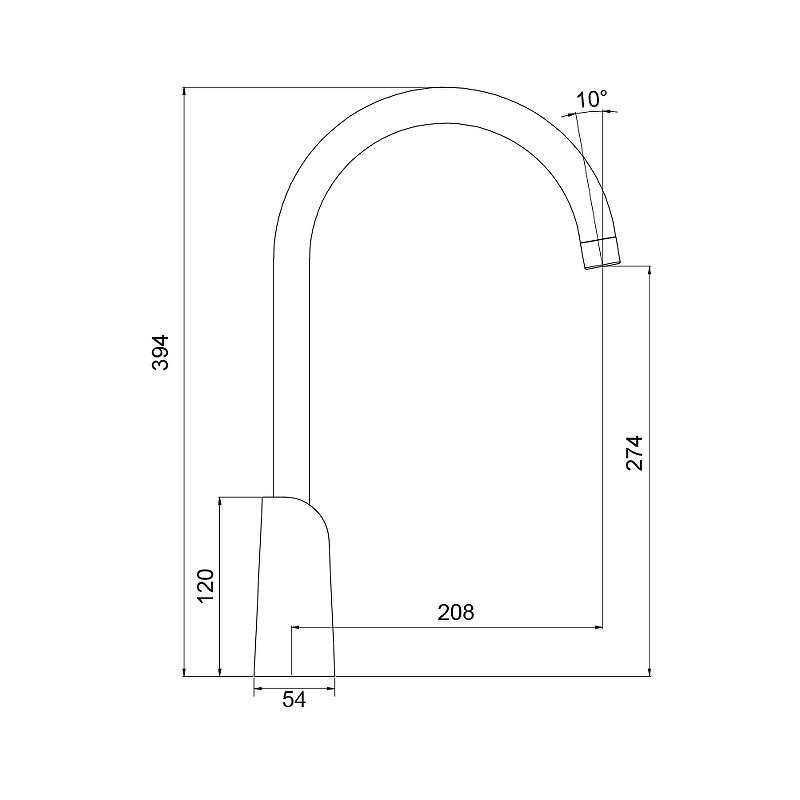 Смеситель для кухни Gappo G03-6 G4003-6