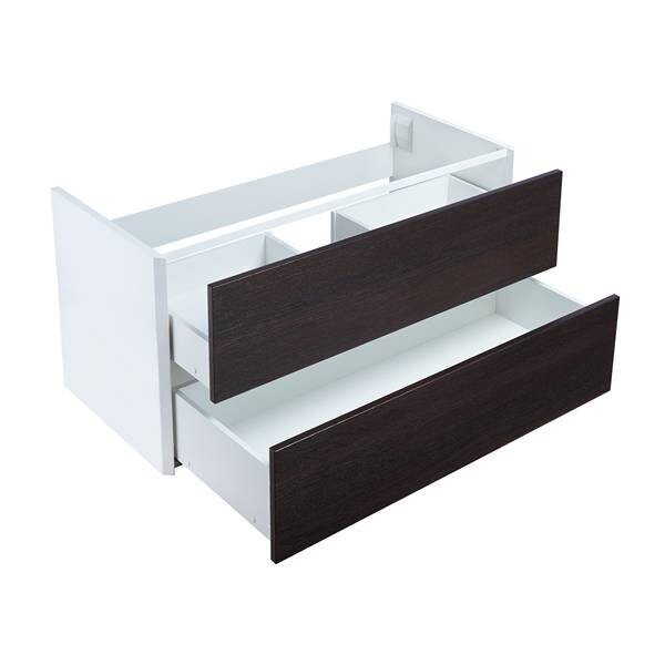 Акватон Брук 80 Модуль для раковины 2 ящика дуб ферра 1A202001BCDF0 