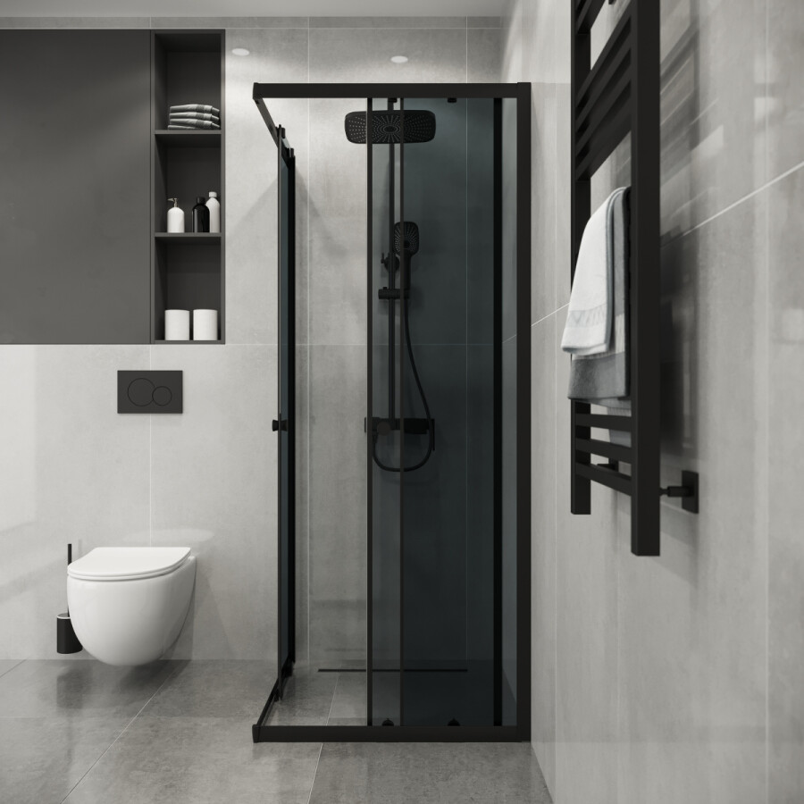 Душевой уголок 90x90 Niagara Eco NG-1009-14QT