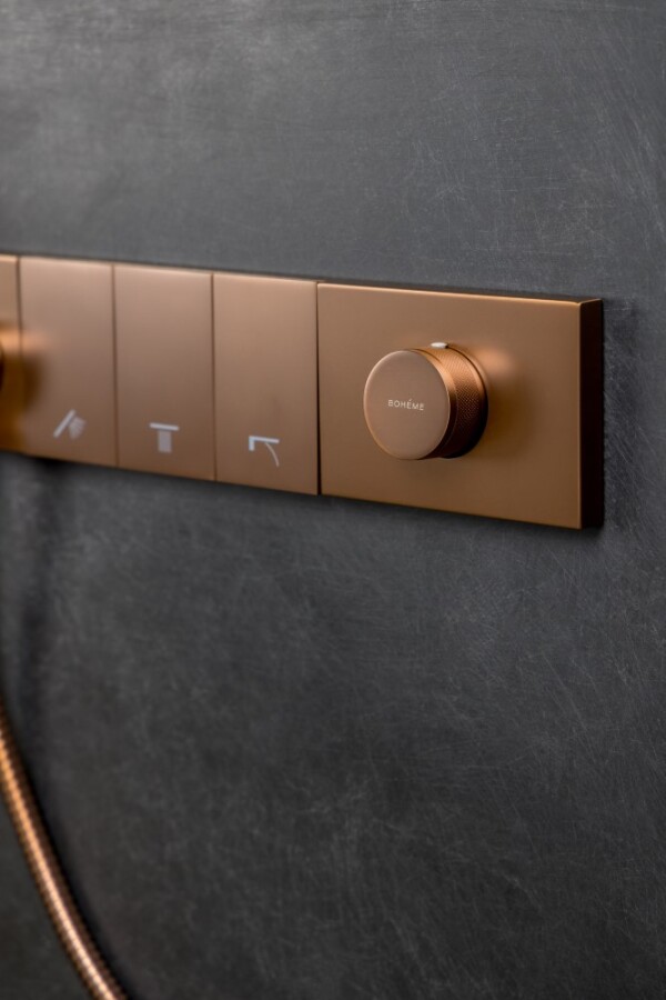 Душевая система трехпозиционная Boheme Zodiac Brushed Bronze 132-BRB