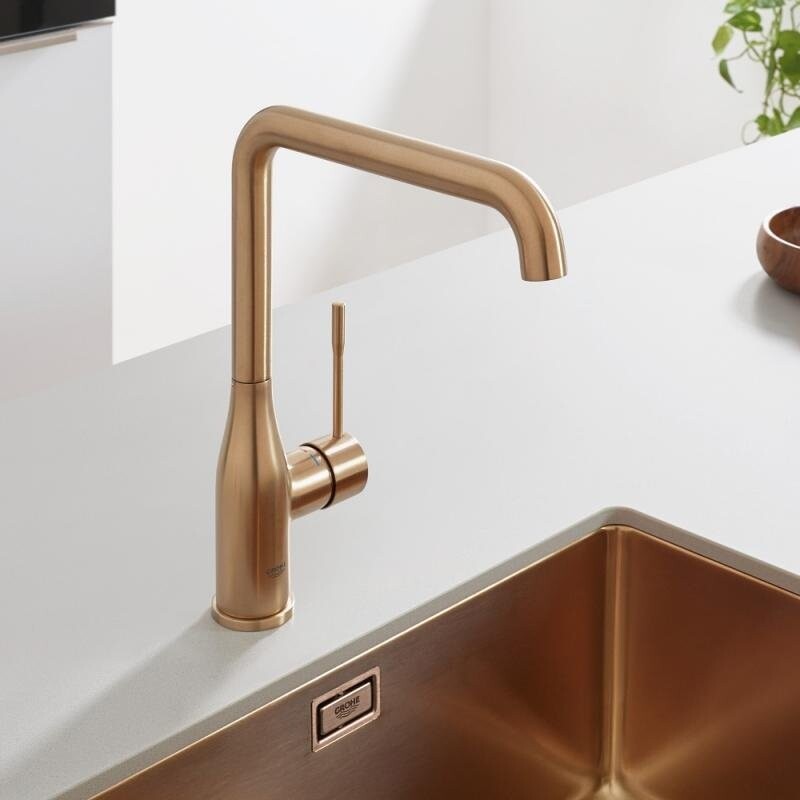 Grohe Essence New 30269DL0 смеситель для кухни теплый закат матовый