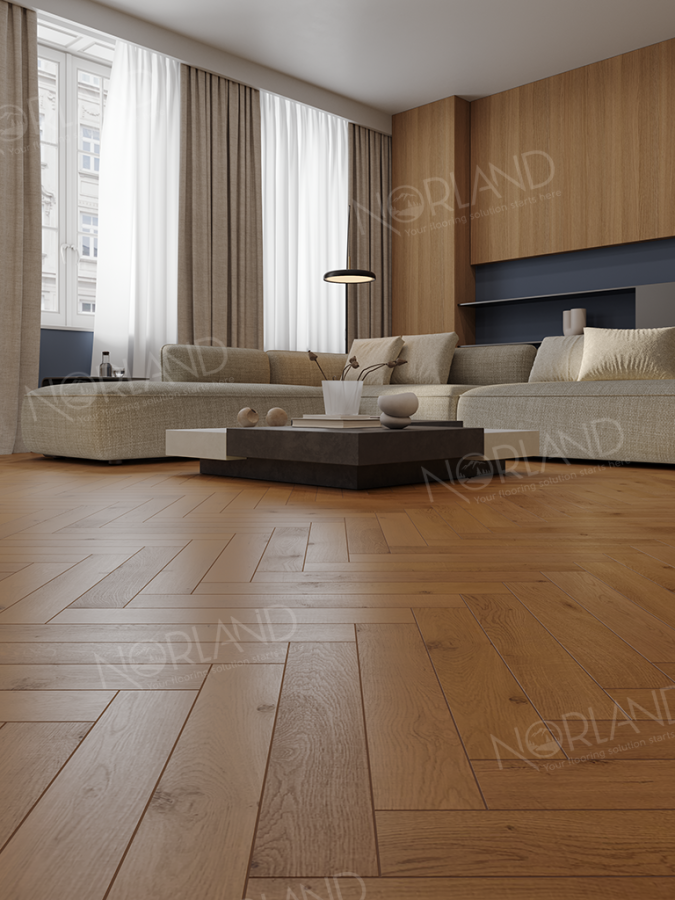 Ламинат Alpine Floor Norland Herringbone Elegant LF303-13 Дуб Помона 600х100х8 mm