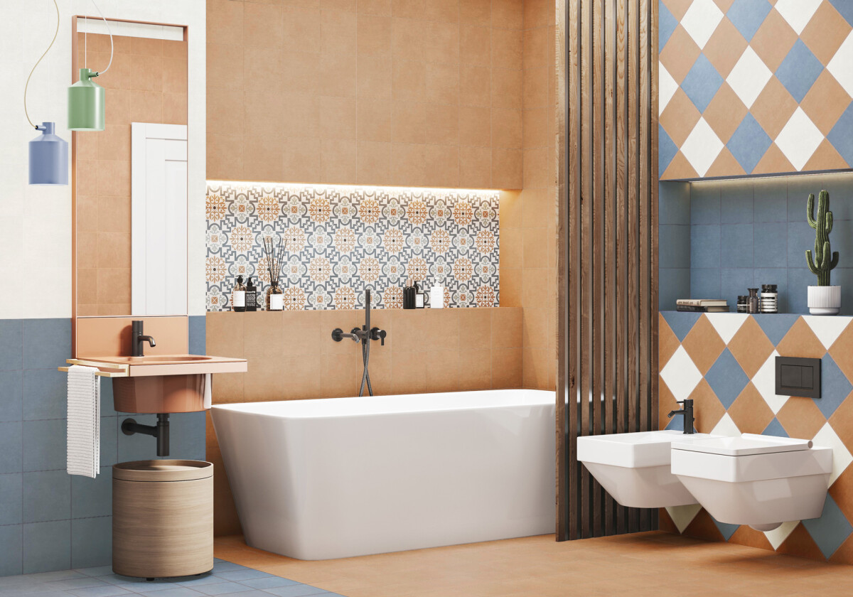 Керамогранит Artkera Group Design Art GP2020DMX11 Design Mix 3 Матовый 200 x 200 x 8 мм.