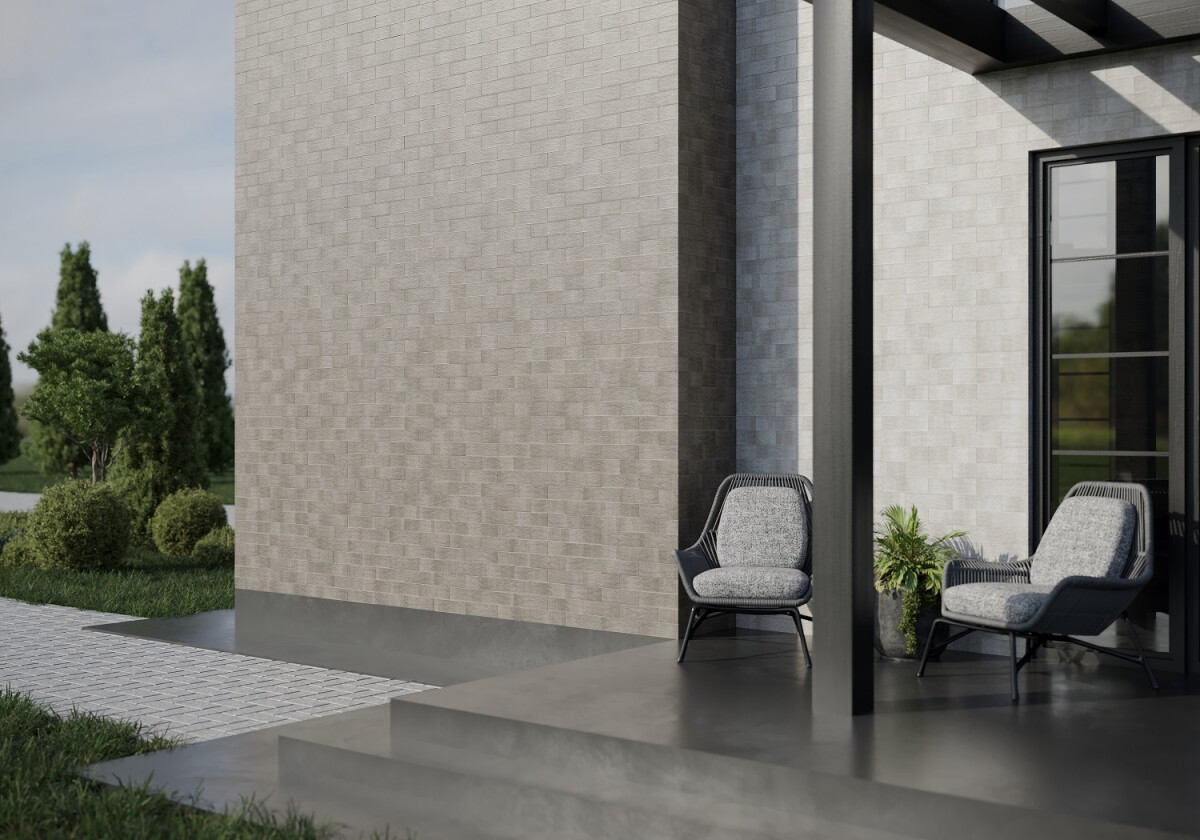 Клинкерная плитка Березакерамика Brick Stone бежевый 7,5x25