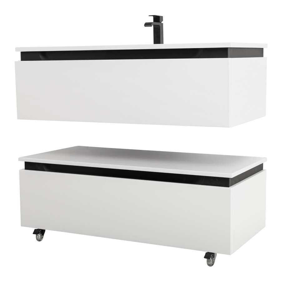 CEZARES SLIDER-1000-1C-PI-BO Тумба нижняя с одним выкатным ящиком 800x480x315