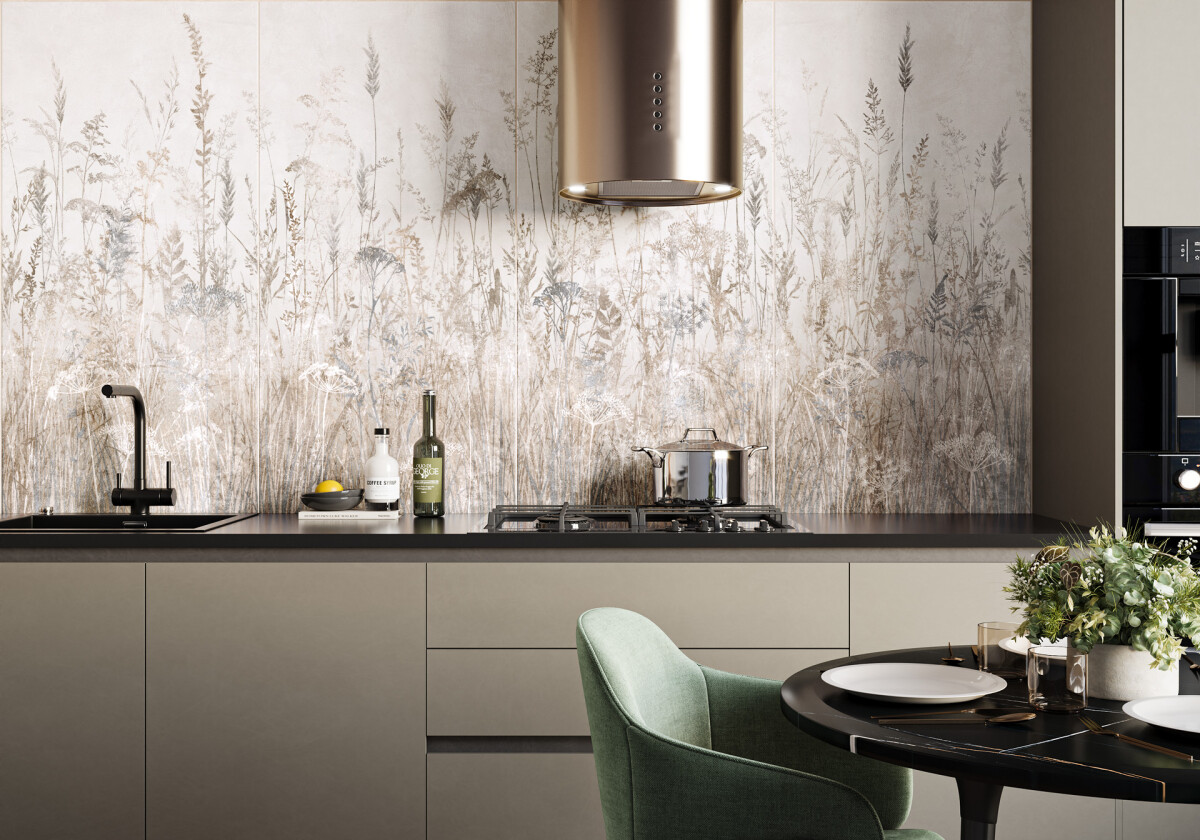 Artkera Group Alma Ceramica Флора / Flora Керамогранит 600 x 1200 x 8.5 GFU60120FLO04L