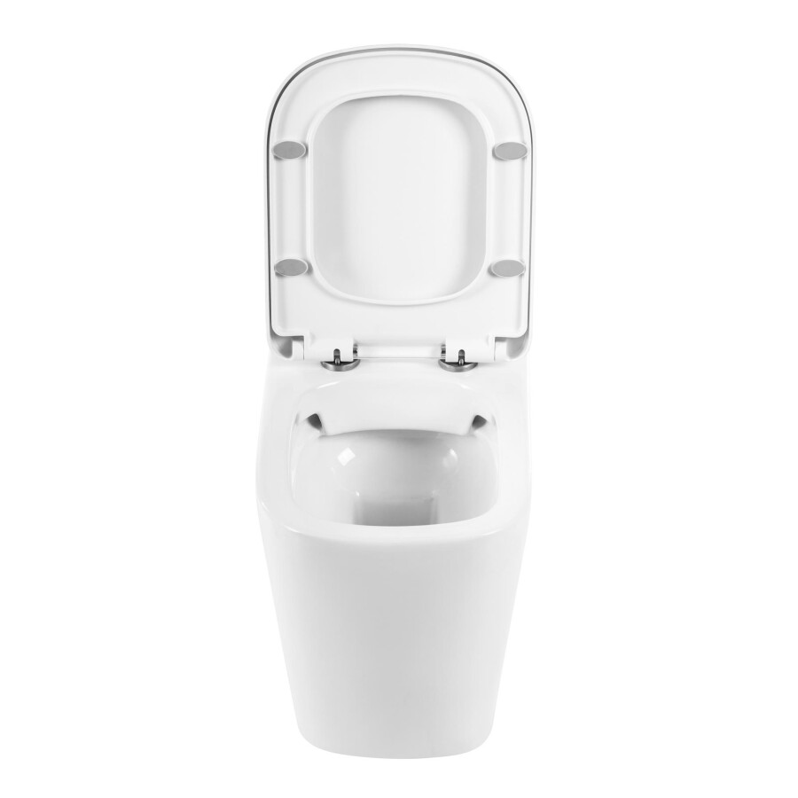 Унитаз безободковый приставной BelBagno ALBANO BB120CBR