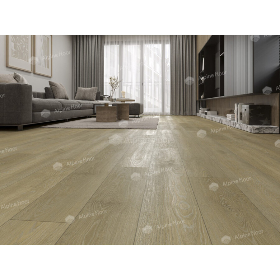 Alpine Floor Easy Line Кварцвиниловая плитка LVT Дуб Скандинавия ECO 3-36 1219.2 х 184.15 х 3 mm