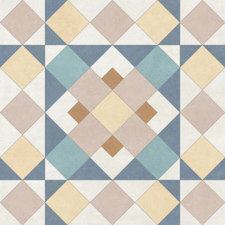 Керамогранит Artkera Group Design Art GP2020DMX55 Design Mix 4 Матовый 200 x 200 x 8 мм.