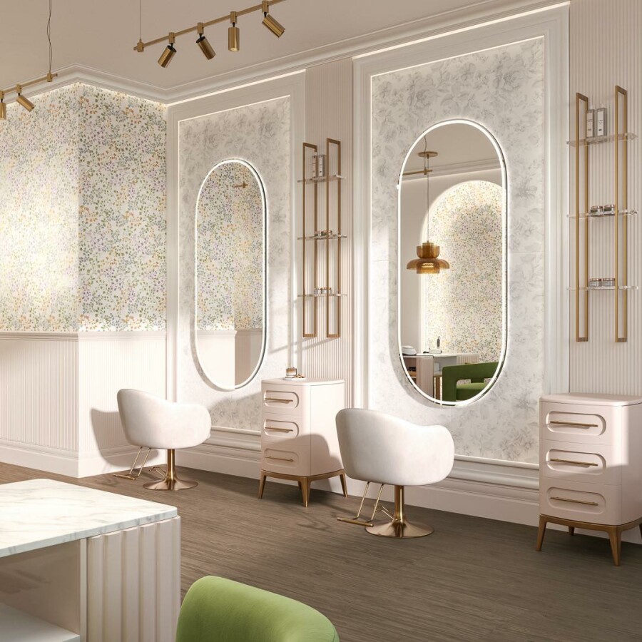 Керамическая плитка Бордюр Багет Kerama Marazzi Прованс Гране Белый матовый обрезной 40x7,3x2,7 KMB2BLF001BR