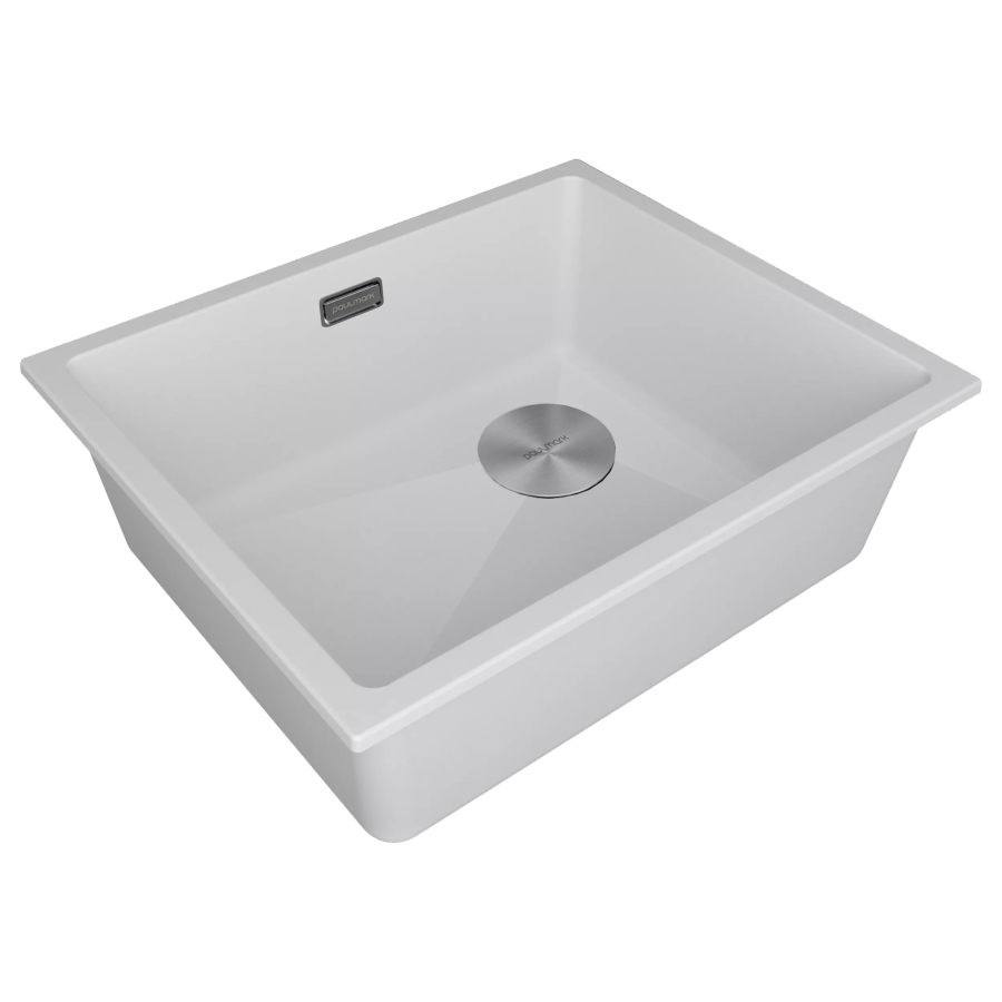 Кухонная мойка LUMI 55 UNI-SKEW LU55SK-WH