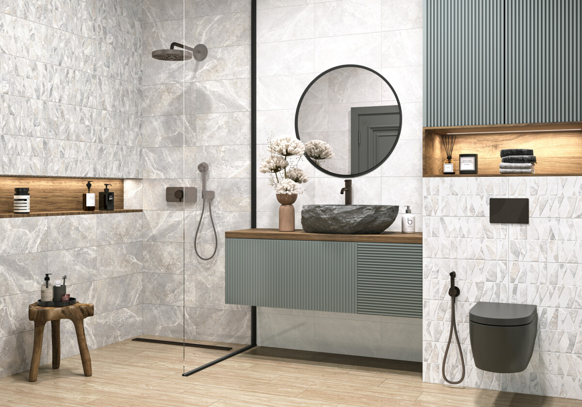 Alma Ceramica Persey Керамическая плитка настенная 249 x 500 x 7 TWU2550PRS07